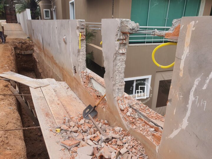 Recuperação de muro de arrimo, foto 6